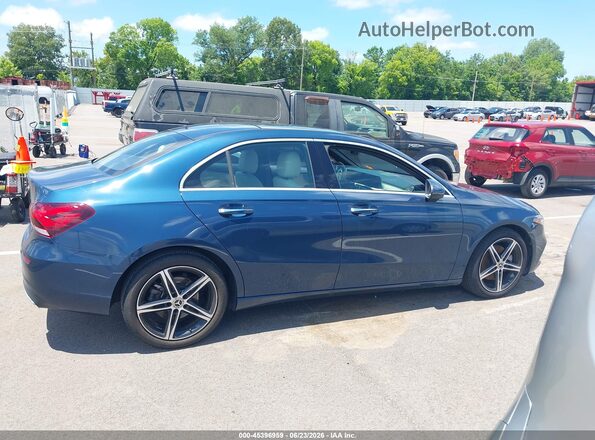 W1K3G4EB7NJ366314 2022 MERCEDES-BENZ A 220 Blue Widok wnętrza z tyłu