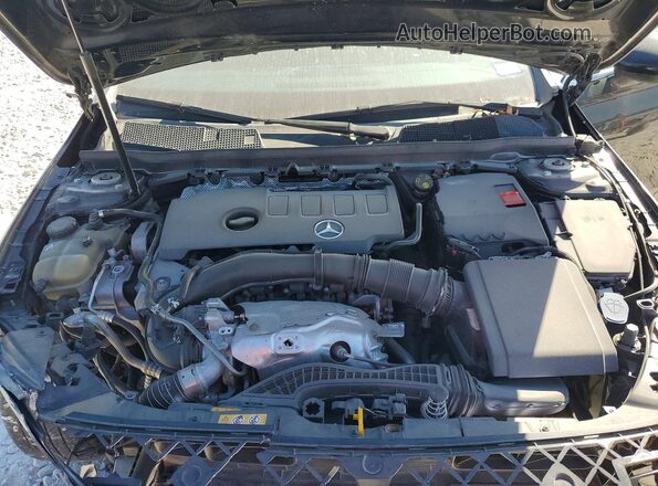 W1K3G4EB9LJ234345 2020 MERCEDES-BENZ A Черный Вид задней части салона