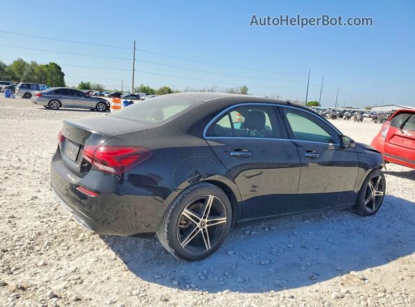 W1K3G4EB9LJ234345 2020 MERCEDES-BENZ A Черный Задняя правая четверть