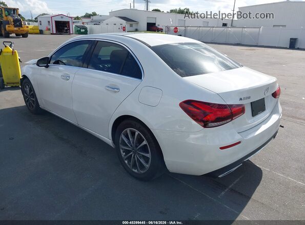 W1K3G4EB9LW045276 2020 MERCEDES-BENZ A 220 White Trasero izquierdo