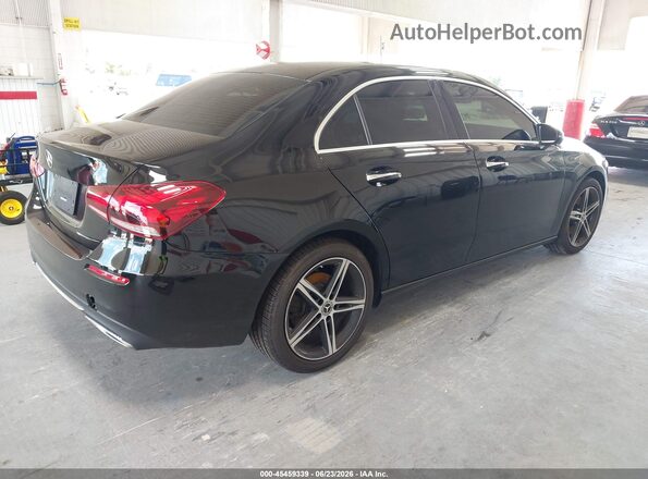 W1K3G4EB9MJ301186 2021 MERCEDES-BENZ A 220 Black Tył prawy