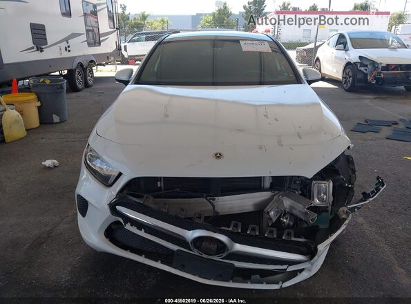 W1K3G4EBXNJ337065 2022 MERCEDES-BENZ A 220 White Սալոնի հետևի տեսք