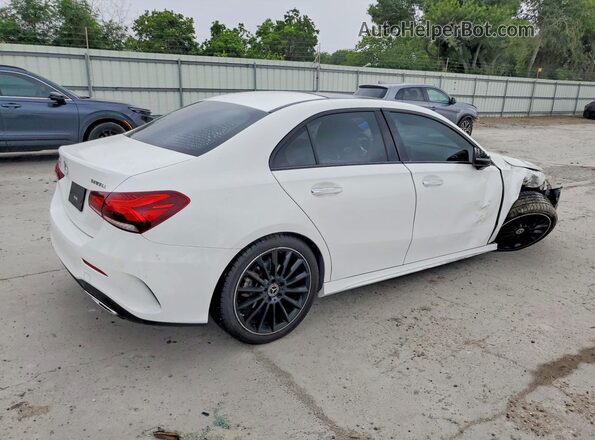 W1K3G4EBXNJ368266 2022 MERCEDES-BENZ A White Tył prawy