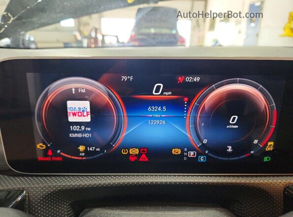 W1K3G4FB1LW043844 2020 MERCEDES-BENZ A Black 