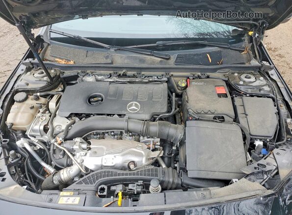 W1K3G4FB6NJ350135 2022 MERCEDES-BENZ A Черный Вид задней части салона