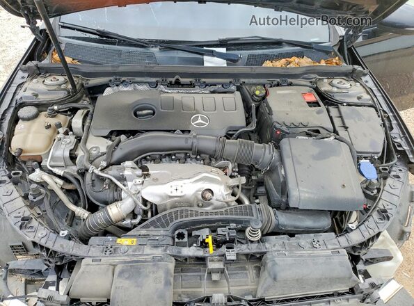 W1K3G4FB8LJ236540 2020 MERCEDES-BENZ A Black Widok wnętrza z tyłu