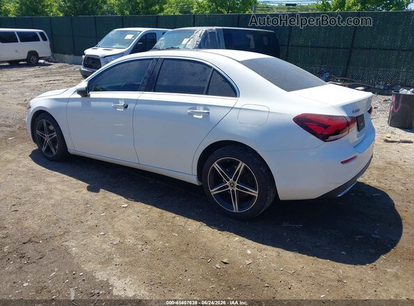W1K3G4FB9MJ300585 2021 MERCEDES-BENZ A 220 Белый Задняя левая четверть