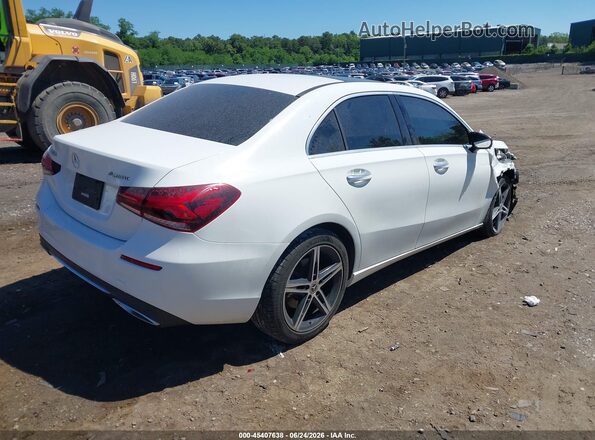 W1K3G4FB9MJ300585 2021 MERCEDES-BENZ A 220 Белый Задняя правая четверть
