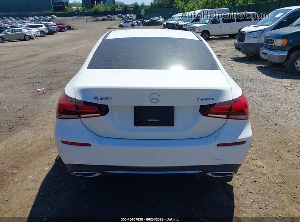 W1K3G4FB9MJ300585 2021 MERCEDES-BENZ A 220 Белый 