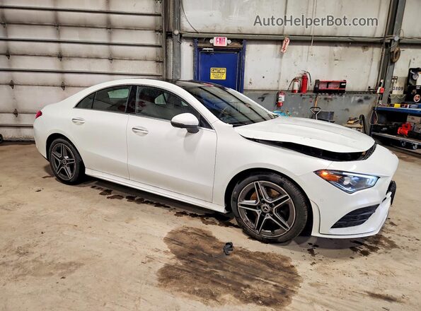 W1K5J4HB2MN201221 2021 MERCEDES-BENZ CLA-CLASS White Передня права чверть