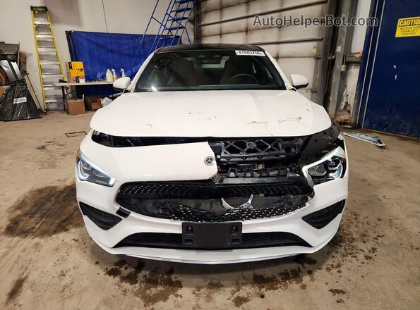 W1K5J4HB2MN201221 2021 MERCEDES-BENZ CLA-CLASS White Вид спереду