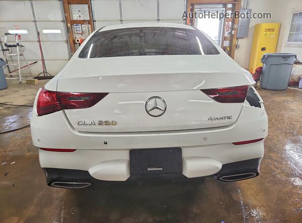 W1K5J4HB2RN452361 2024 MERCEDES-BENZ CLA-CLASS White Widok z tyłu