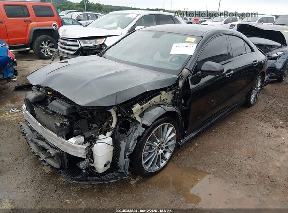 W1K5J4HB3MN187488 2021 MERCEDES-BENZ CLA 250 Black Передня ліва чверть