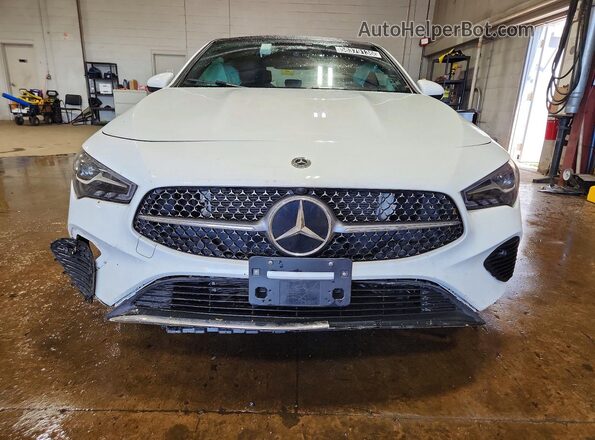 W1K5J4HB3SN519345 2025 MERCEDES-BENZ CLA-CLASS Белый Вид спереди