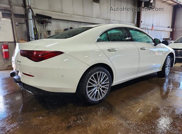 W1K5J4HB3SN519345 2025 MERCEDES-BENZ CLA-CLASS Белый Задняя правая четверть