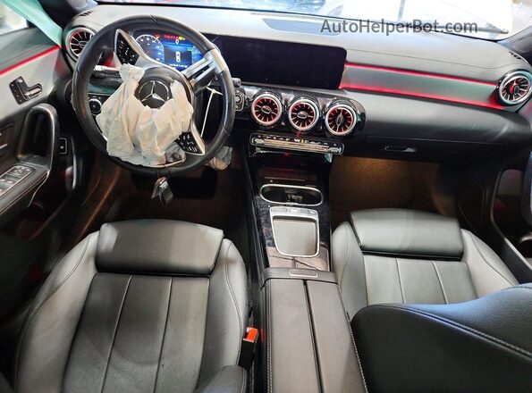 W1K5J4HB3SN519345 2025 MERCEDES-BENZ CLA-CLASS Белый Вид панели приборов