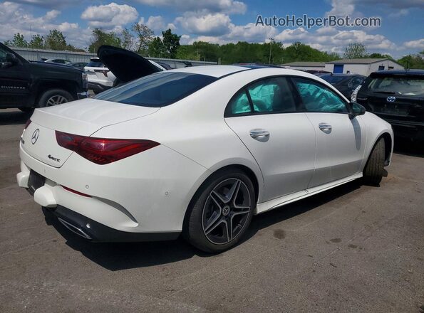 W1K5J4HB6SN510686 2025 MERCEDES-BENZ CLA-CLASS White Trasero derecho