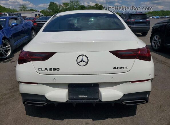 W1K5J4HB6SN510686 2025 MERCEDES-BENZ CLA-CLASS White Vista trasera