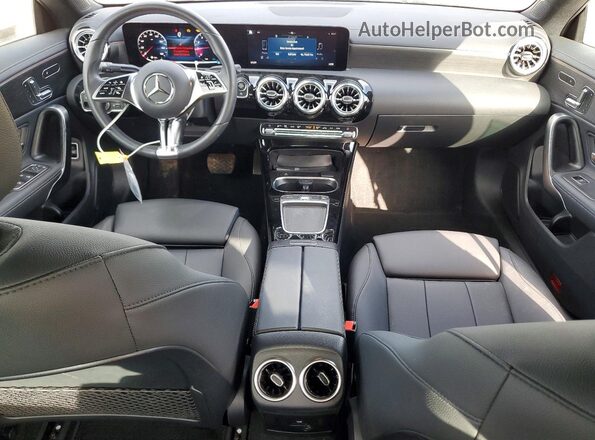W1K5J4HB7RN450797 2024 MERCEDES-BENZ CLA-CLASS White წინა პანელის ხედი