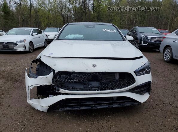 W1K5J4HB8SN531538 2025 MERCEDES-BENZ CLA-CLASS White Widok z przodu