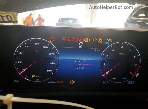 W1K5J4HB9RN455516 2024 MERCEDES-BENZ CLA-CLASS Black Instrument cluster view