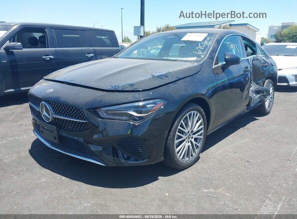 W1K5J4HBXTN592990 2026 MERCEDES-BENZ CLA-CLASS Black წინა მარცხენა ხედი სამი მეოთხედიდან