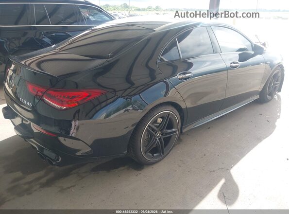 W1K5J5DB1MN176873 2021 MERCEDES-BENZ AMG CLA 450 Black Задня права чверть