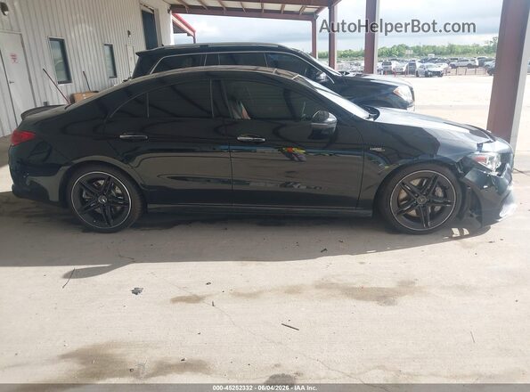 W1K5J5DB1MN176873 2021 MERCEDES-BENZ AMG CLA 450 Black Вид задньої частини салону