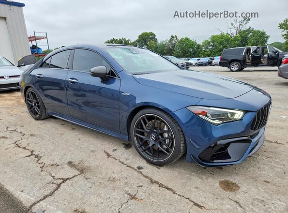 W1K5J5DB7LN082723 2020 MERCEDES-BENZ CLA-CLASS Blue Delantero derecho