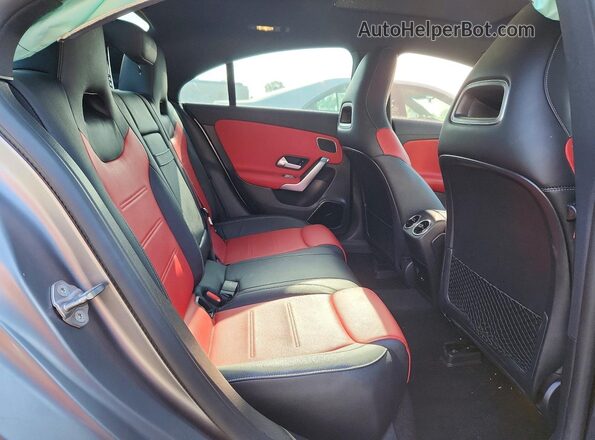 W1K5J5DB9MN178662 2021 MERCEDES-BENZ CLA-CLASS Gray Widok tylnych siedzeń