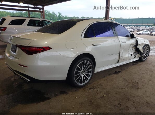 W1K6G6DB2NA157752 2022 MERCEDES-BENZ S-CLASS White უკანა მარჯვენა