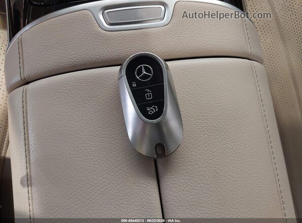 W1K6G6DB2NA157752 2022 MERCEDES-BENZ S-CLASS White წინა პანელის ხედი