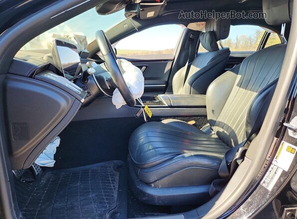 W1K6G6DB3NA155265 2022 MERCEDES-BENZ S Черный Вид салона спереди