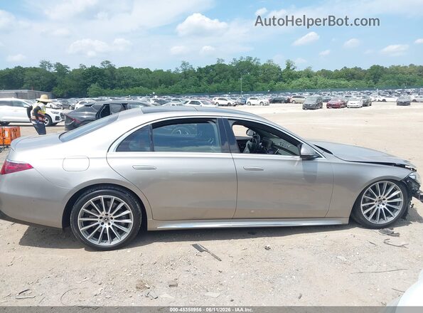 W1K6G6DB3PA183344 2023 MERCEDES-BENZ S-CLASS Silver Widok wnętrza z tyłu