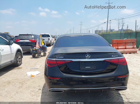 W1K6G6DB6NA165837 2022 MERCEDES-BENZ S-CLASS Black 