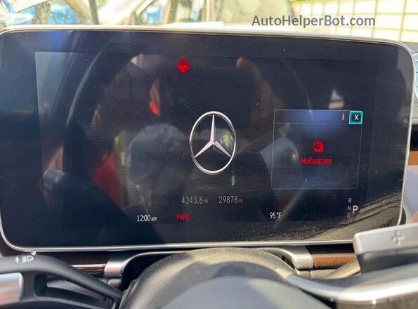 W1K6G6DB9PA187575 2023 MERCEDES-BENZ S Gray Вид щитка приладів