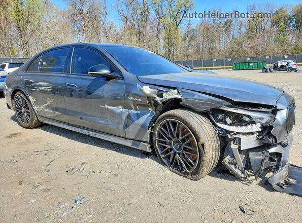 W1K6G8CBXSA313321 2025 MERCEDES-BENZ S Gray Передня права чверть
