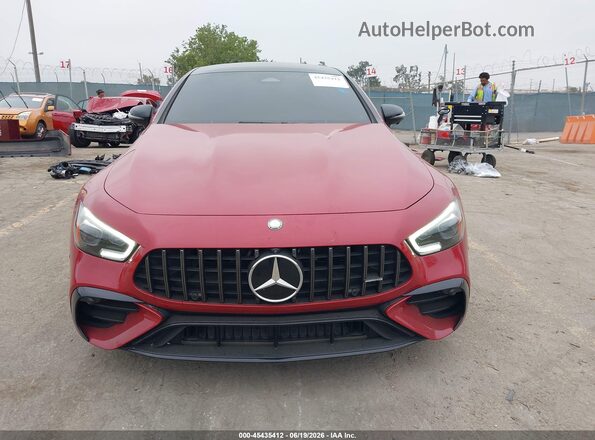W1K7X5KBXRV001927 2024 MERCEDES-BENZ AMG GT 43 4-DOOR COUPE Red Սալոնի հետևի տեսք