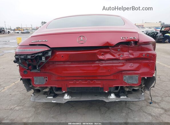 W1K7X5KBXRV001927 2024 MERCEDES-BENZ AMG GT 43 4-DOOR COUPE Red Դիմացի տեսք