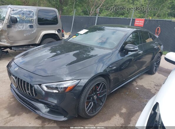 W1K7X6BB7NA045486 2022 MERCEDES-BENZ AMG GT 53 4-DOOR COUPE Gray Widok wnętrza 360 stopni