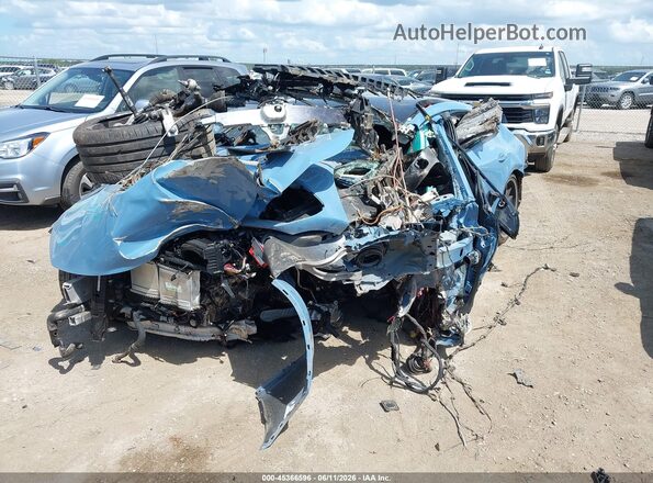 W1K7X8KBXPA058652 2023 MERCEDES-BENZ AMG GT 63 4-DOOR COUPE Blue Առջևի ձախ երեք քառորդ տեսարան