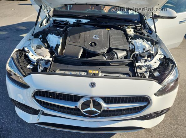 W1KAF4GB0PR092112 2023 MERCEDES-BENZ C Белый Вид задней части салона