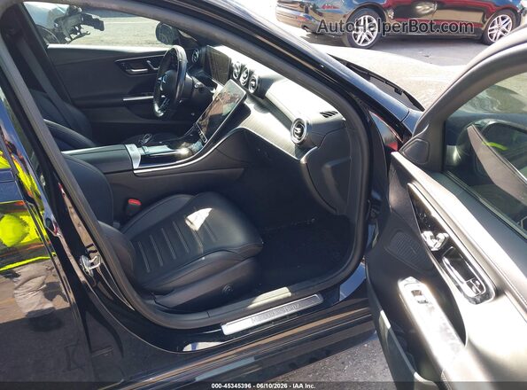 W1KAF4GB0PR110477 2023 MERCEDES-BENZ C-CLASS Black Вид салону спереду