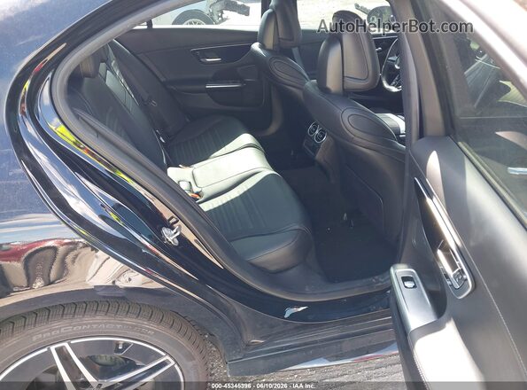 W1KAF4GB0PR110477 2023 MERCEDES-BENZ C-CLASS Black Вид наклейки з VIN-кодом