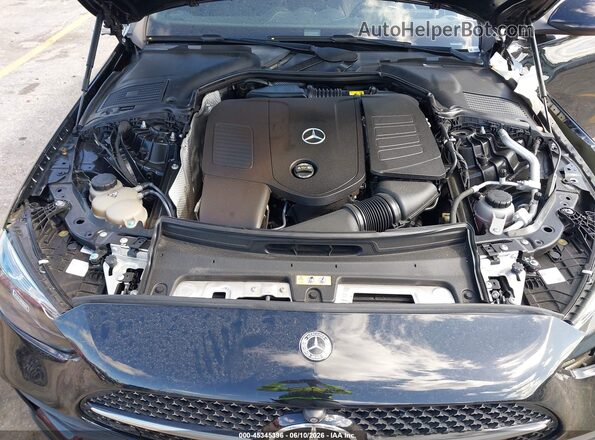 W1KAF4GB0PR110477 2023 MERCEDES-BENZ C-CLASS Black Вид ззаду