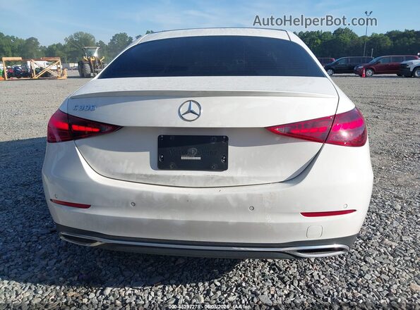W1KAF4GB0PR125108 2023 MERCEDES-BENZ C-CLASS White 