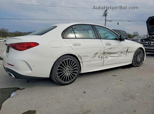 W1KAF4GB2PR147871 2023 MERCEDES-BENZ C Белый Задняя правая четверть