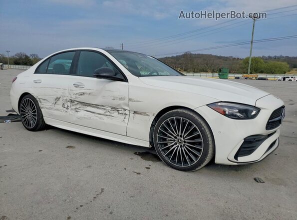 W1KAF4GB2PR147871 2023 MERCEDES-BENZ C Белый Передняя правая четверть