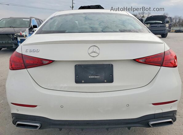 W1KAF4GB2PR147871 2023 MERCEDES-BENZ C Белый Вид сзади