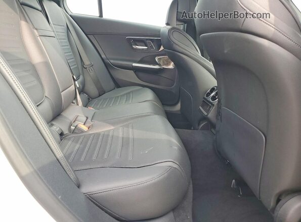 W1KAF4GB2PR147871 2023 MERCEDES-BENZ C Белый Вид задних сидений